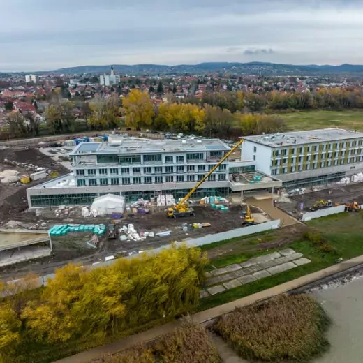 Keszthely Balaton-partján hamarosan új négycsillag superior wellness hotel várja vendégeit