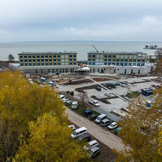 Keszthely Balaton-partján hamarosan új négycsillag superior wellness hotel várja vendégeit