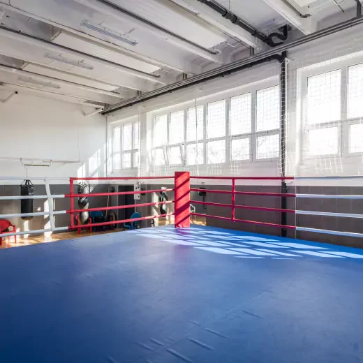 Újpesti Torna Egylet (UTE) central boxing and wrestling hall.