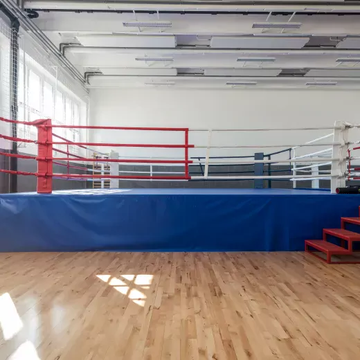 Újpesti Torna Egylet (UTE) central boxing and wrestling hall.