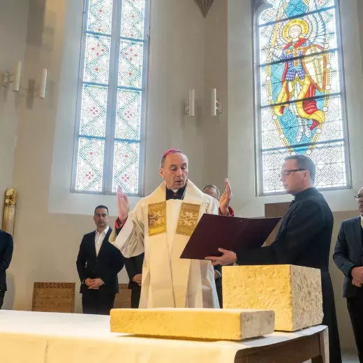 Időkapszulát helyeztek el a megújult veszprémi Szent Mihály Főszékesegyházban