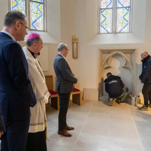 Időkapszulát helyeztek el a megújult veszprémi Szent Mihály Főszékesegyházban