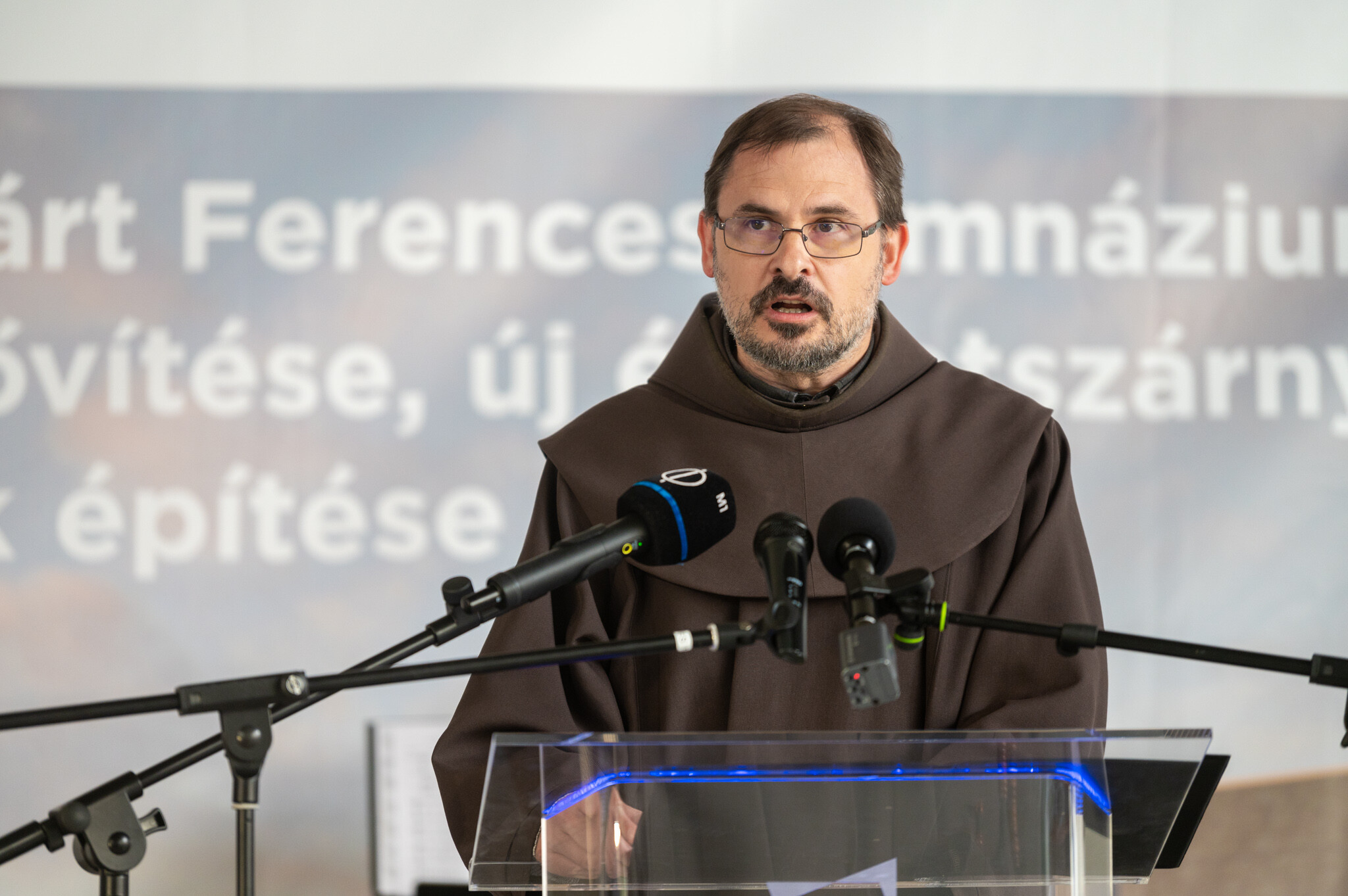 Berhidai Piusz atya, a Magyarok Nagyasszonya Ferences Rendtartomány tartományfőnöke